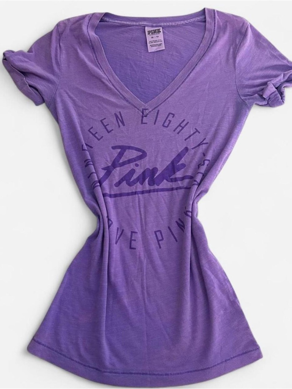 Victoria’s Secret Pink V Neck Tee